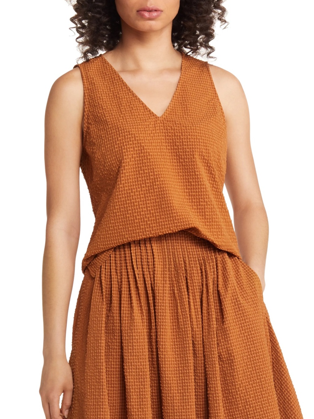 Nordstrom Textured Sleeveless Blouse - Size M